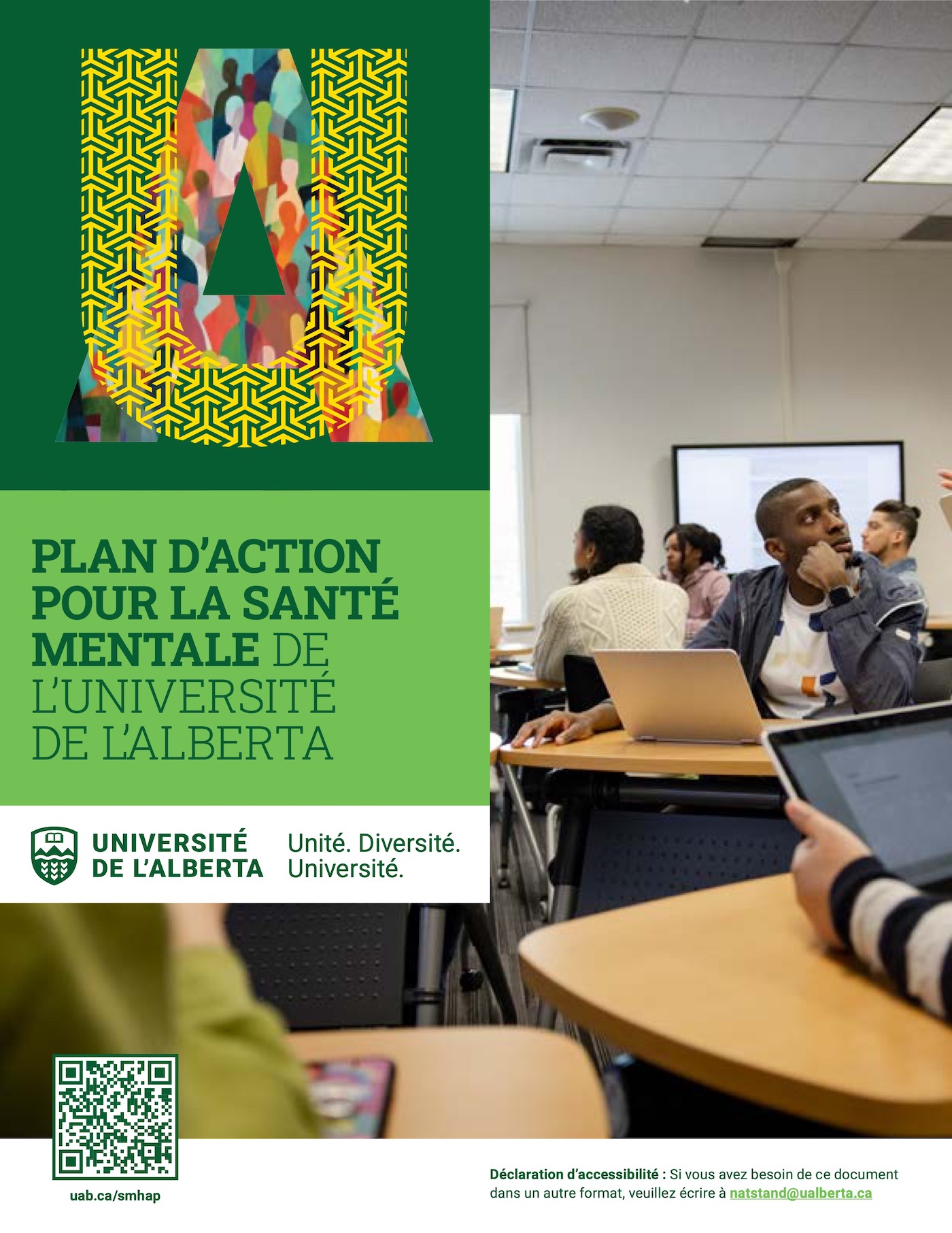 Couverture du Plan d'action pour la santé mentale