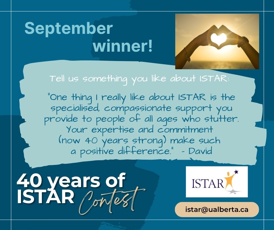 ISTAR September winner