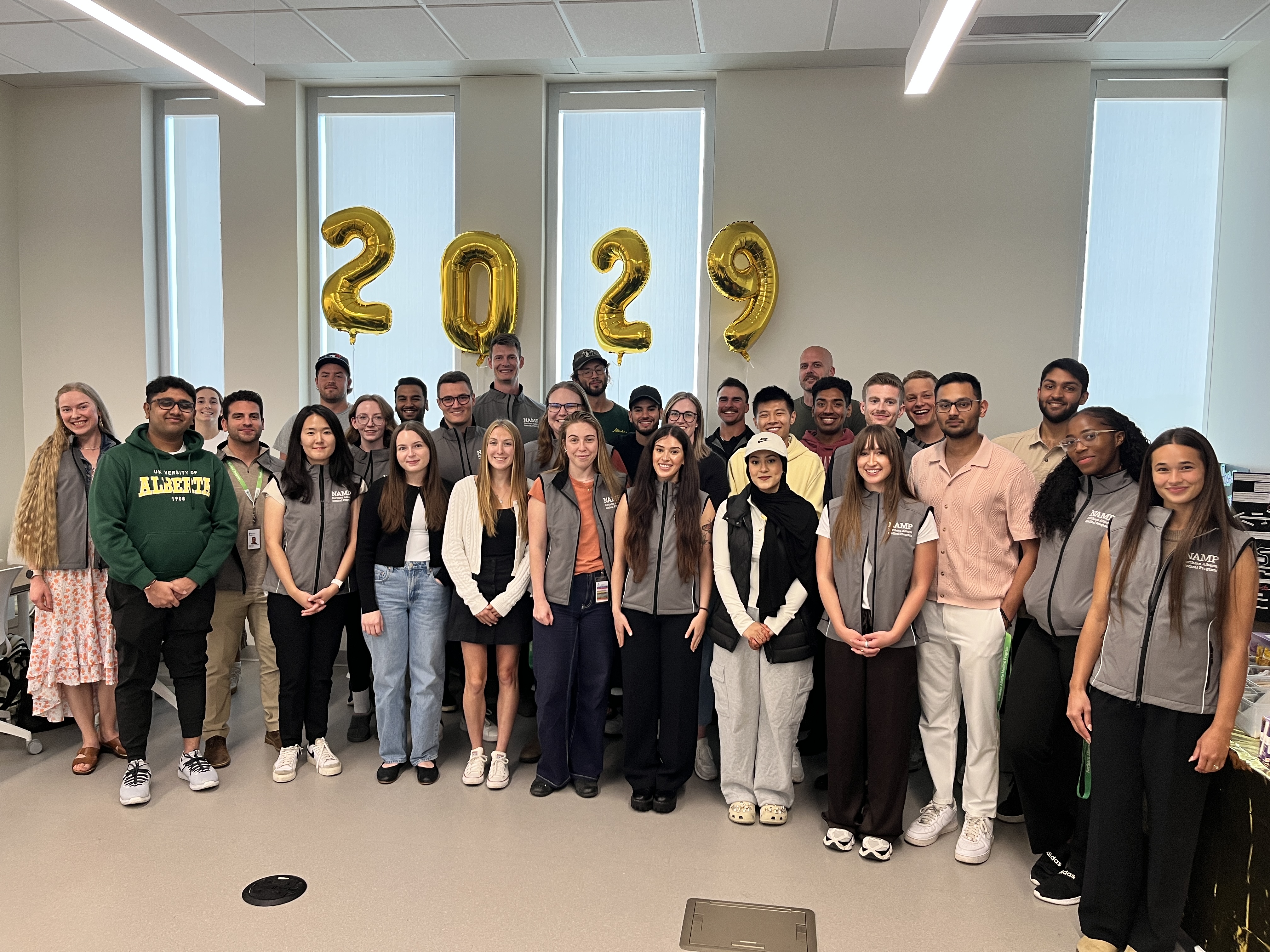 NAMP students, MD Class of 2029. 
