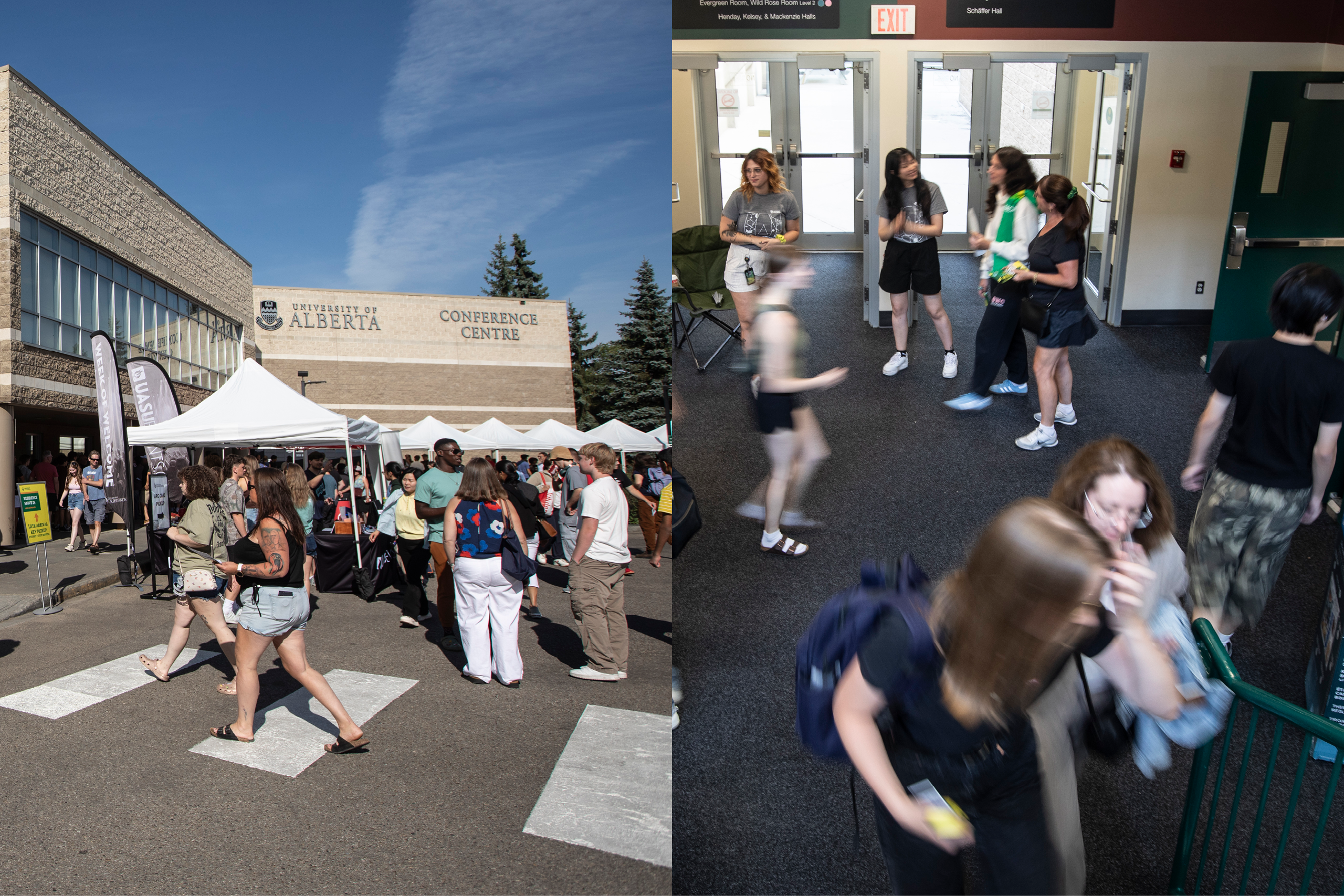 Over the course of two days (August 25 and 27), 1,900 students moved in on North Campus, with over 1,300 of them being in their first-year. (Photos: Jason Franson)