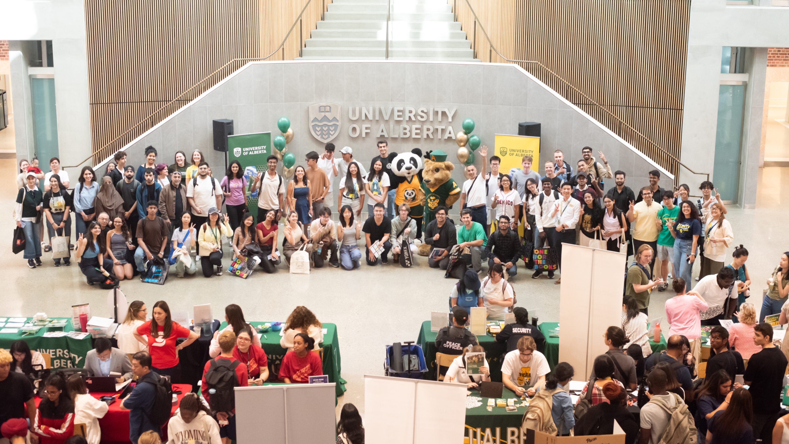International student orientation event