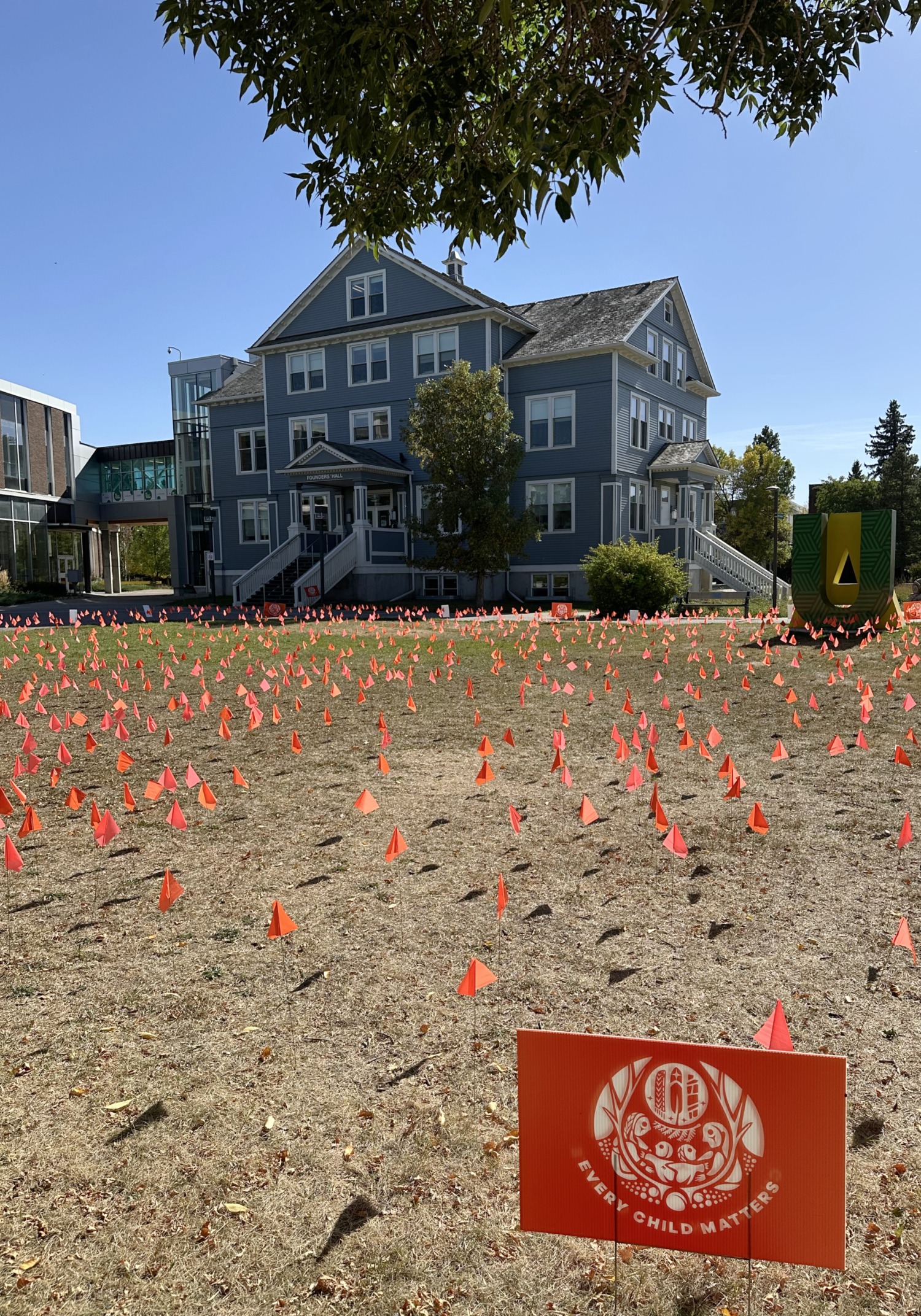 Augustana Residential School Memorial Installation