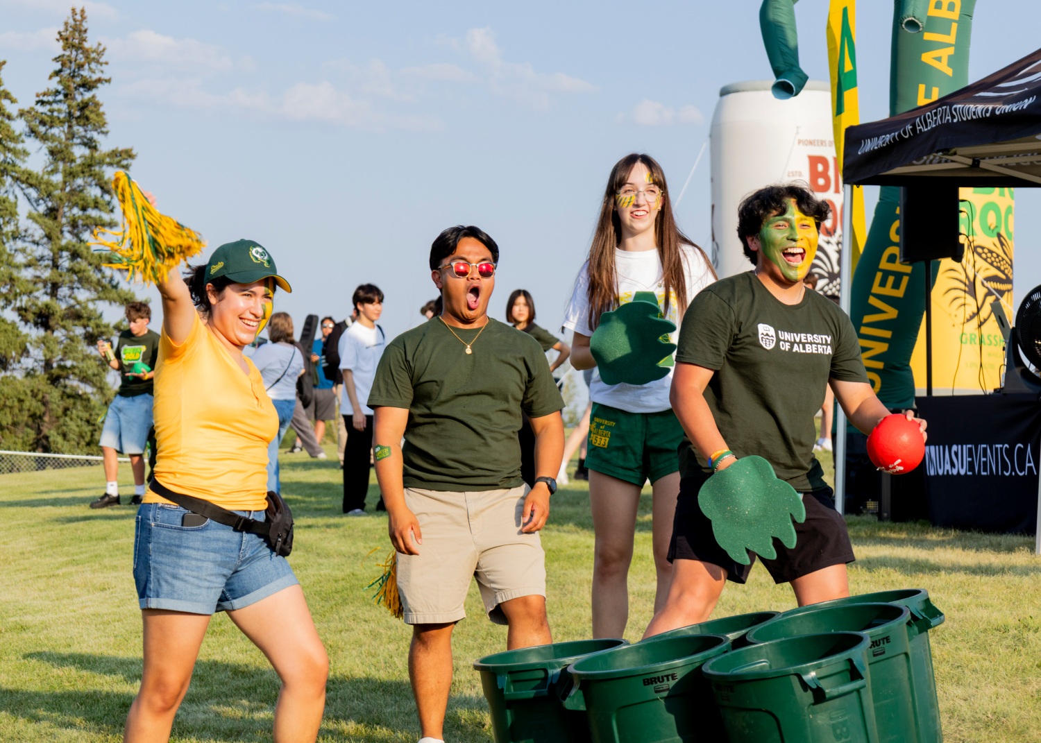Green and Gold spirit event