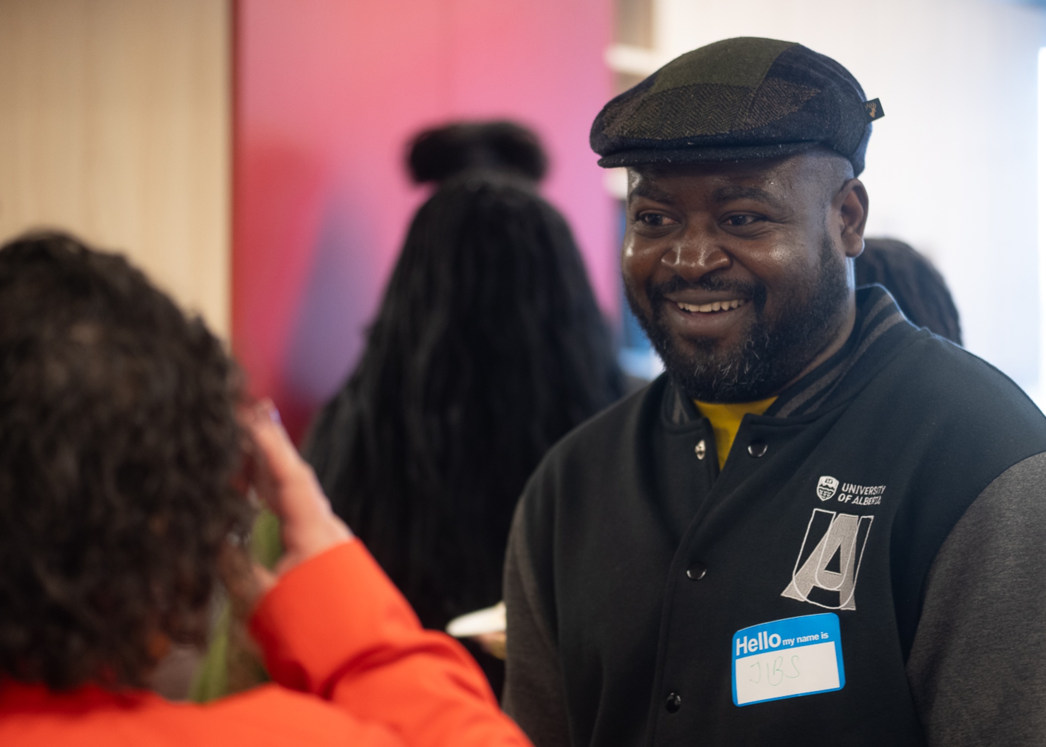 Ajibola Adigun, President of the U of A Black Graduate Student's Association.