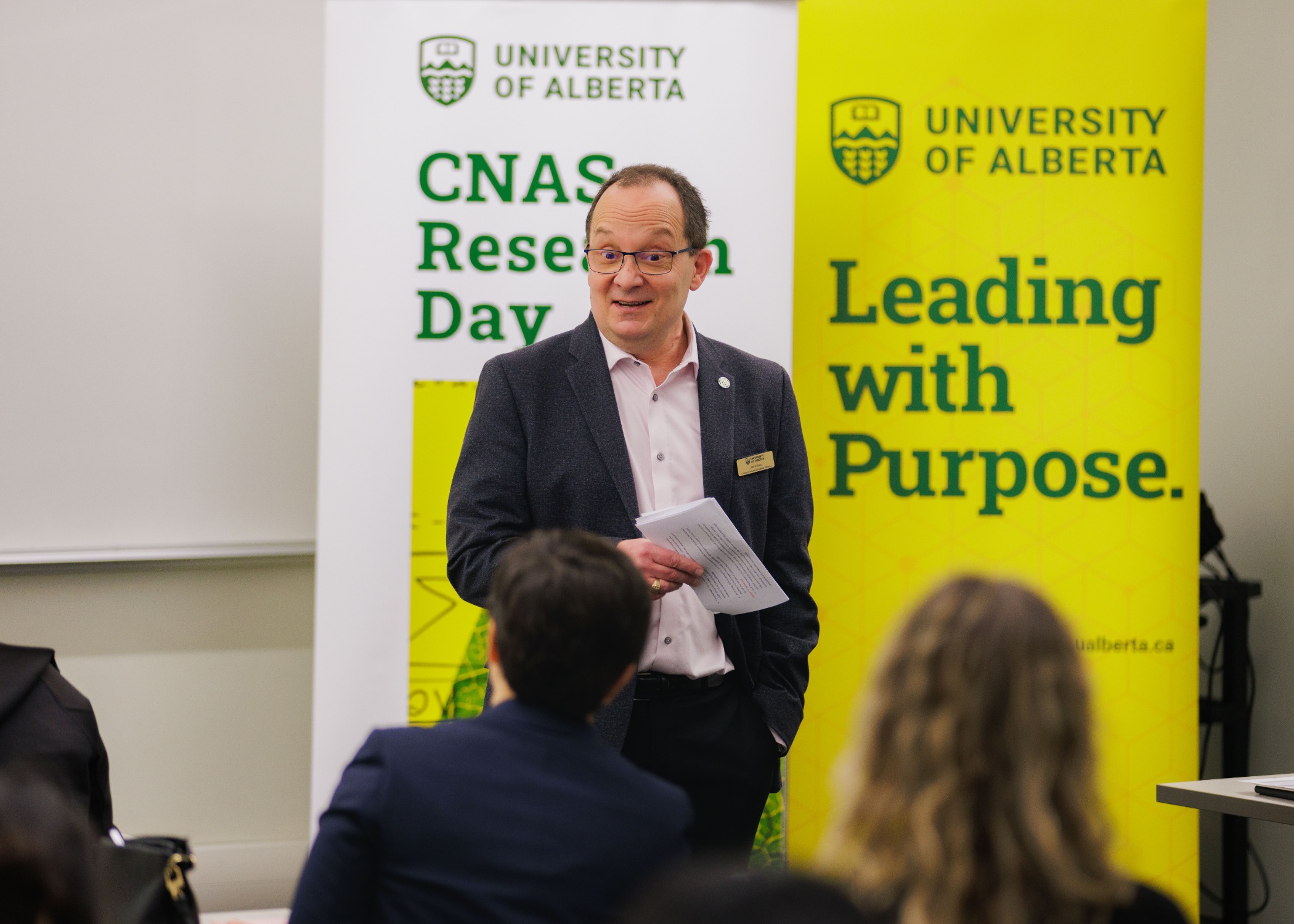 Jon Veinot, Associate Dean, Office of Research, College of Natural and Applied Sciences.