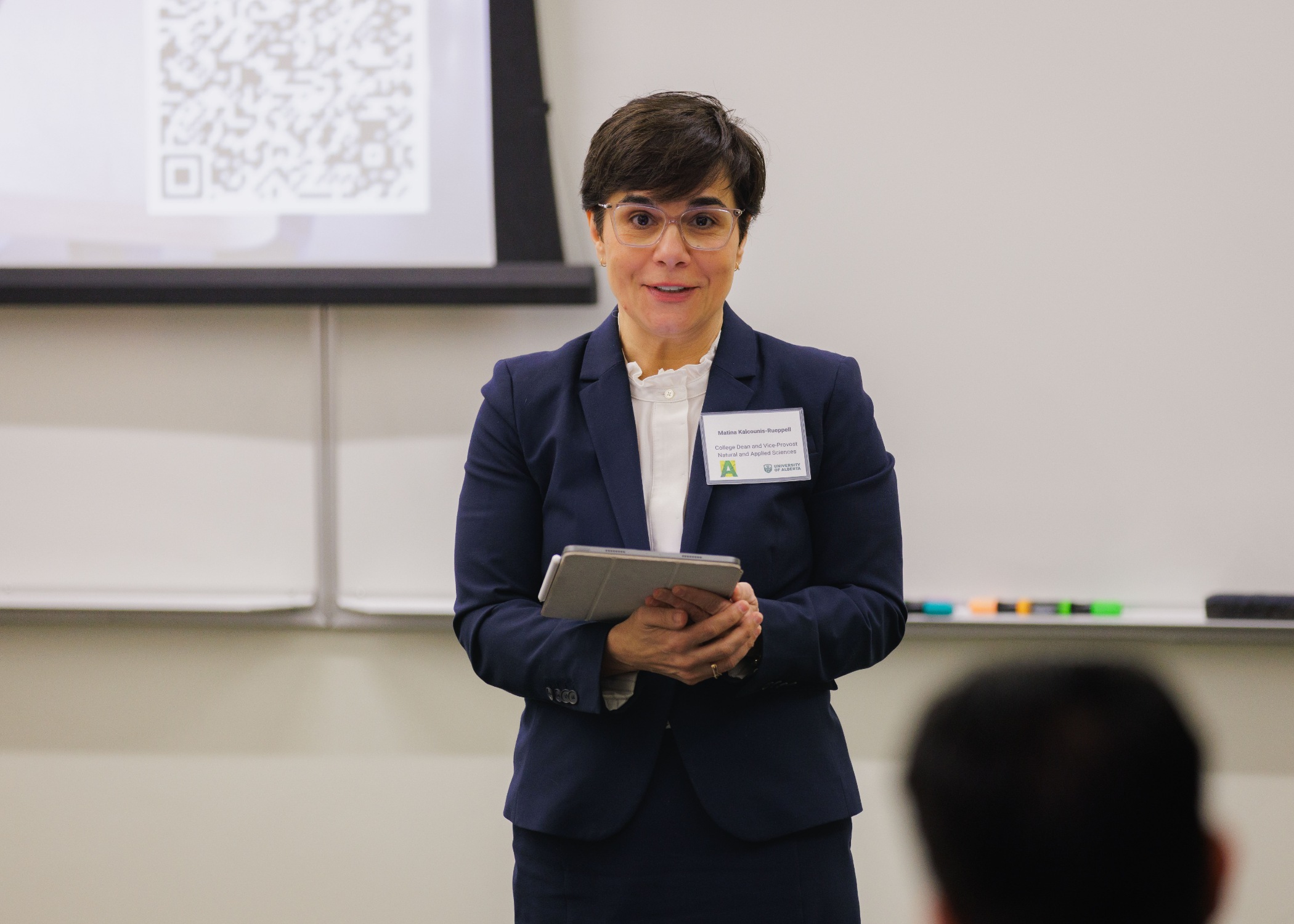 Matina Kalcounis-Rueppell, College Dean and Vice Provost, College of Natural and Applied Sciences.