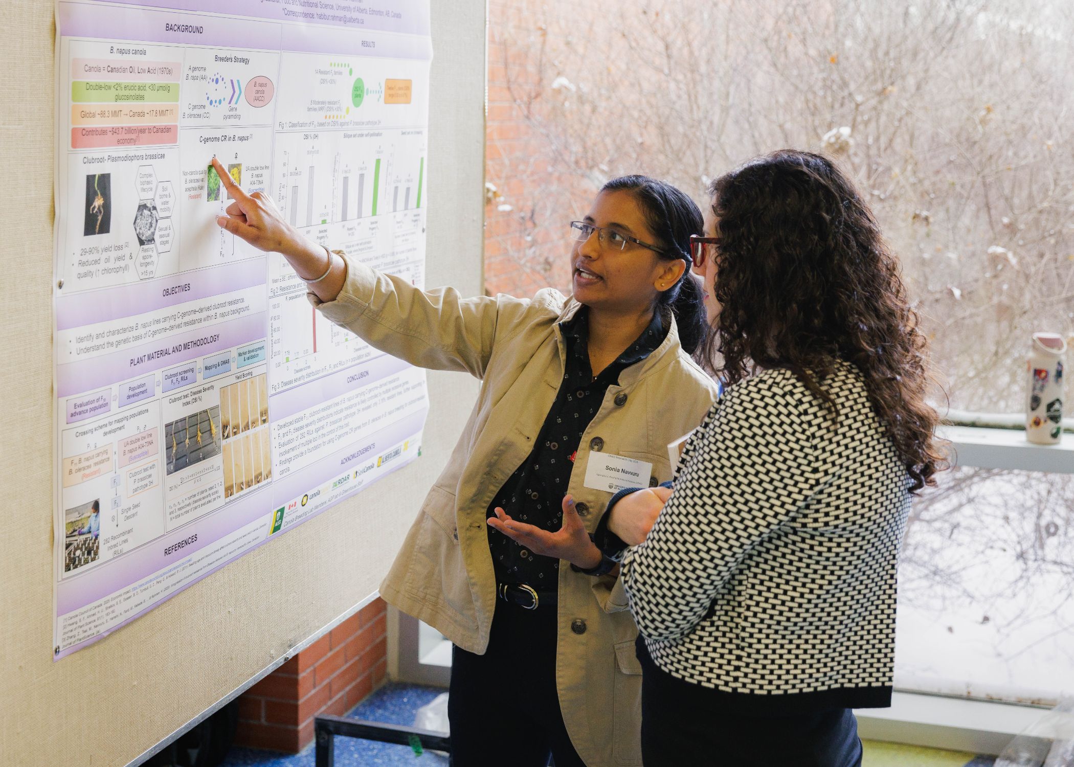 Sonia Navvuru (Faculty of ALES).