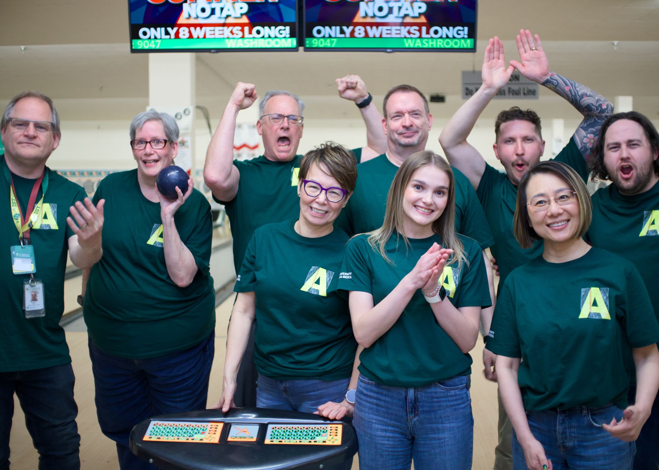 Edmonton Corporate Challenge bowling team