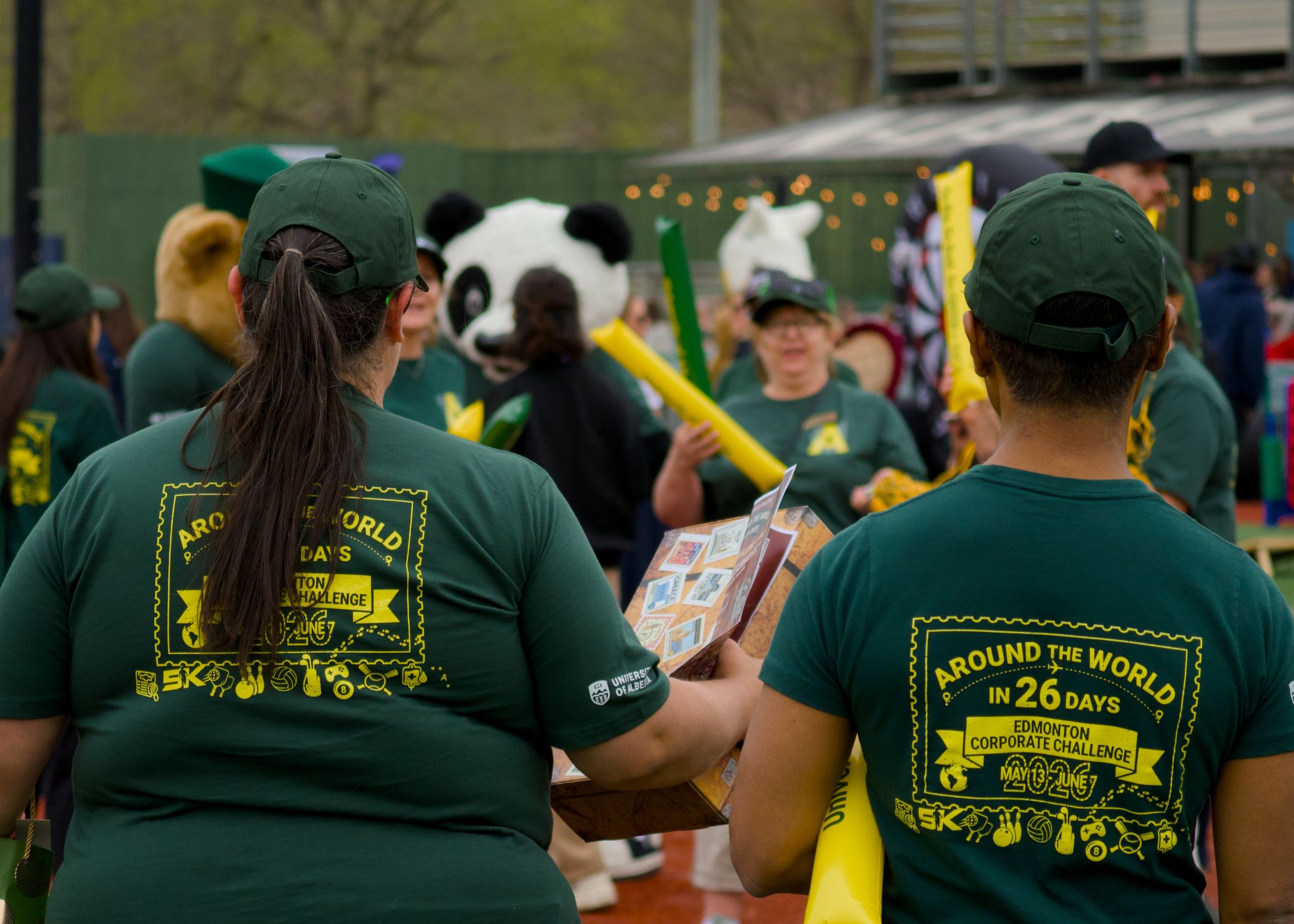 Edmonton Corporate Challenge pep rally