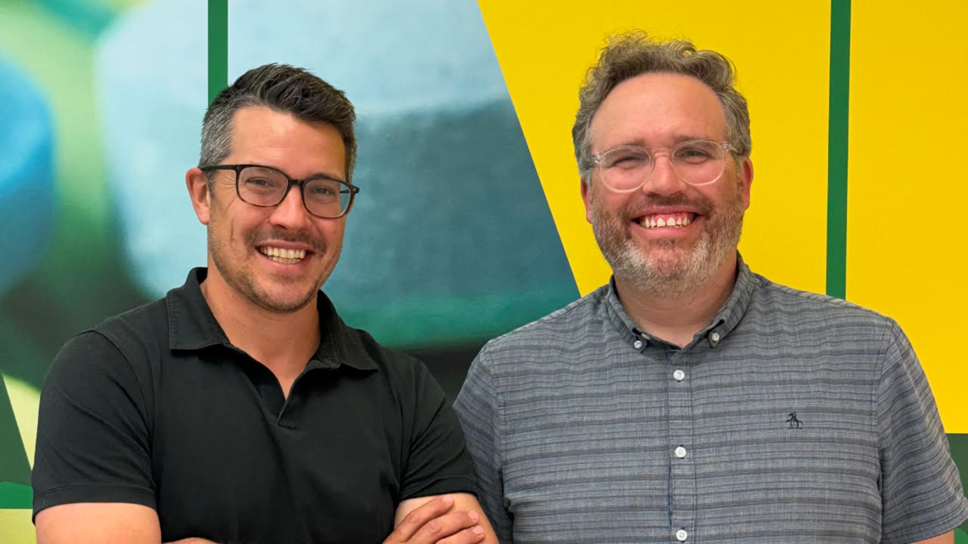 Dr. Ken Cor, assistant dean Assessment and Evaluation in the Faculty of Pharmacy & Pharmaceutical Sciences, and Dr. Tim Konoval, assistant teaching professor of Interdisciplinary Health in the CHS Office of Education.