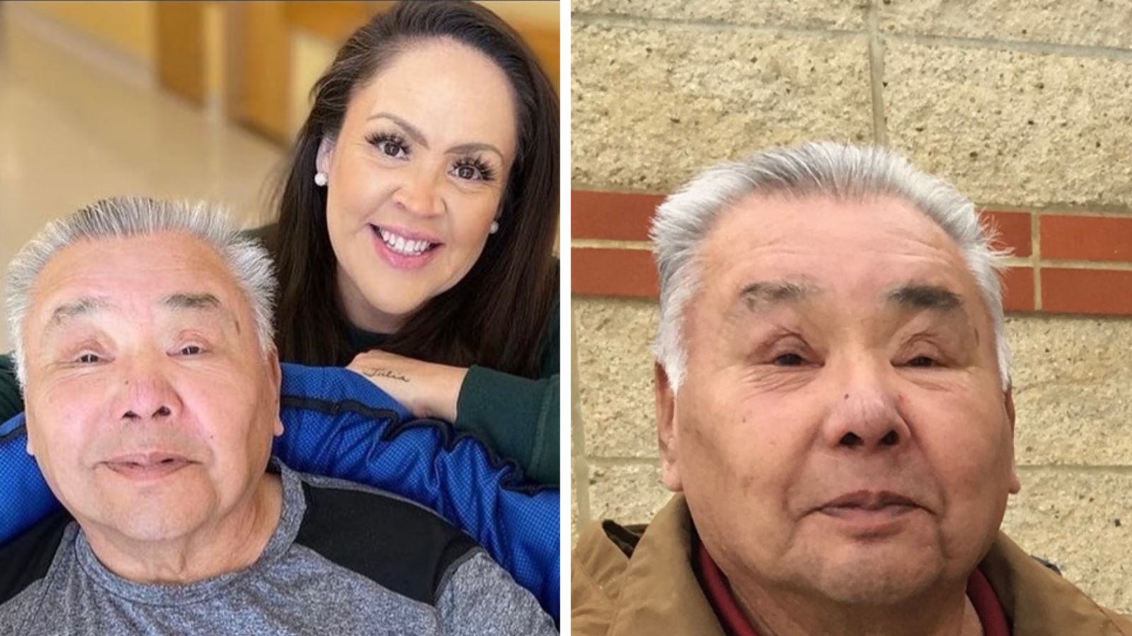 shana dion, assistant dean, First Nation, Métis and Inuit students and her father, george dion.