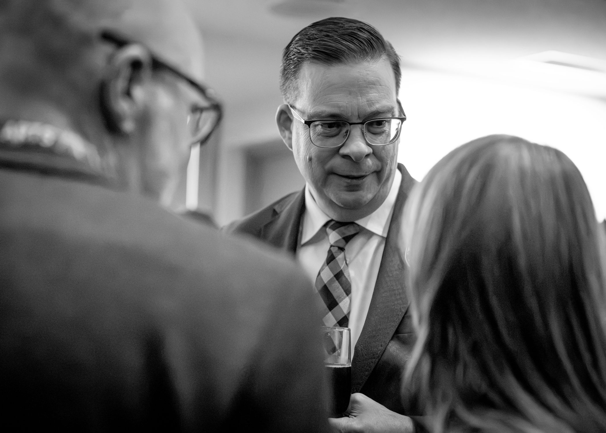 Dean of the Faculty of Arts, Dr. Robert Wood.