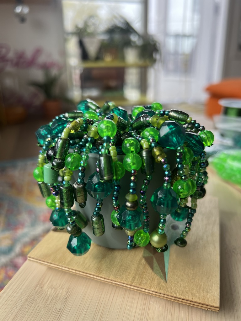 beaded plant
