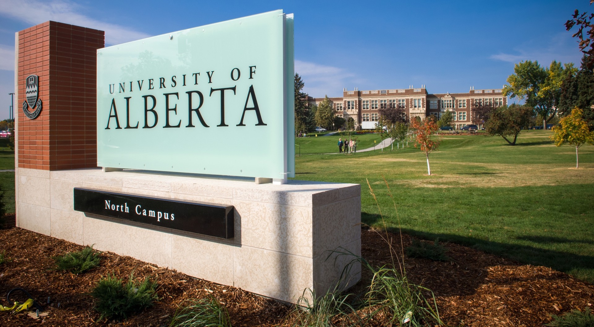 UAlberta sign at North Campus