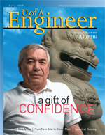 Cover of the Engineer Alumni Magazine - Fall 2007