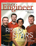 Cover of the Engineer Alumni Magazine - Fall 2009