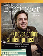 Cover of the Engineer Alumni Magazine - Spring 2009