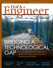Cover of the Engineer Alumni Magazine - Fall 2010
