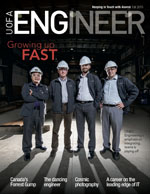 Cover of the Engineer Alumni Magazine - Fall 2015