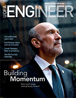 Cover of the Engineer Alumni Magazine - Spring 2015