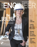 Cover of the Engineer Alumni Magazine - Winter 2017