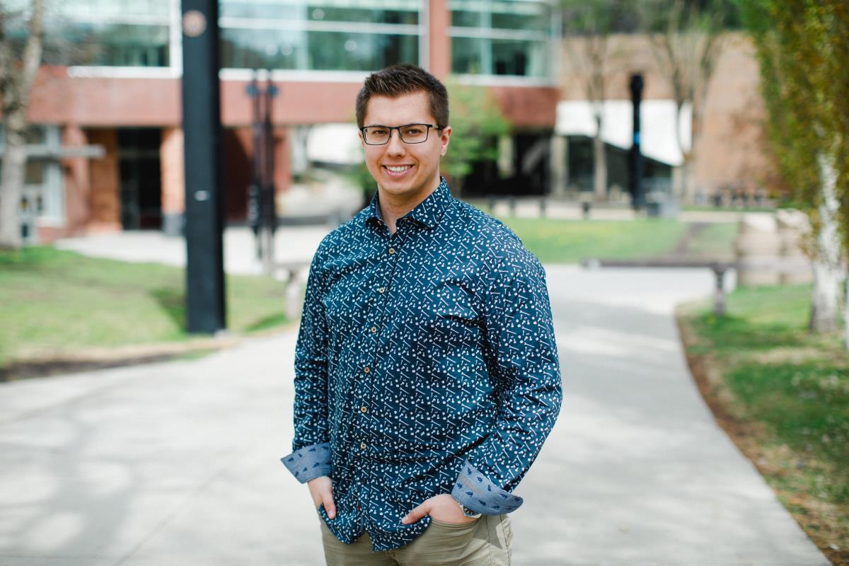 Mechanical engineering co-op student Alexander Wright is one of five engineering students being awarded the inaugural William Muir Edwards Citizenship Awards for service to the community