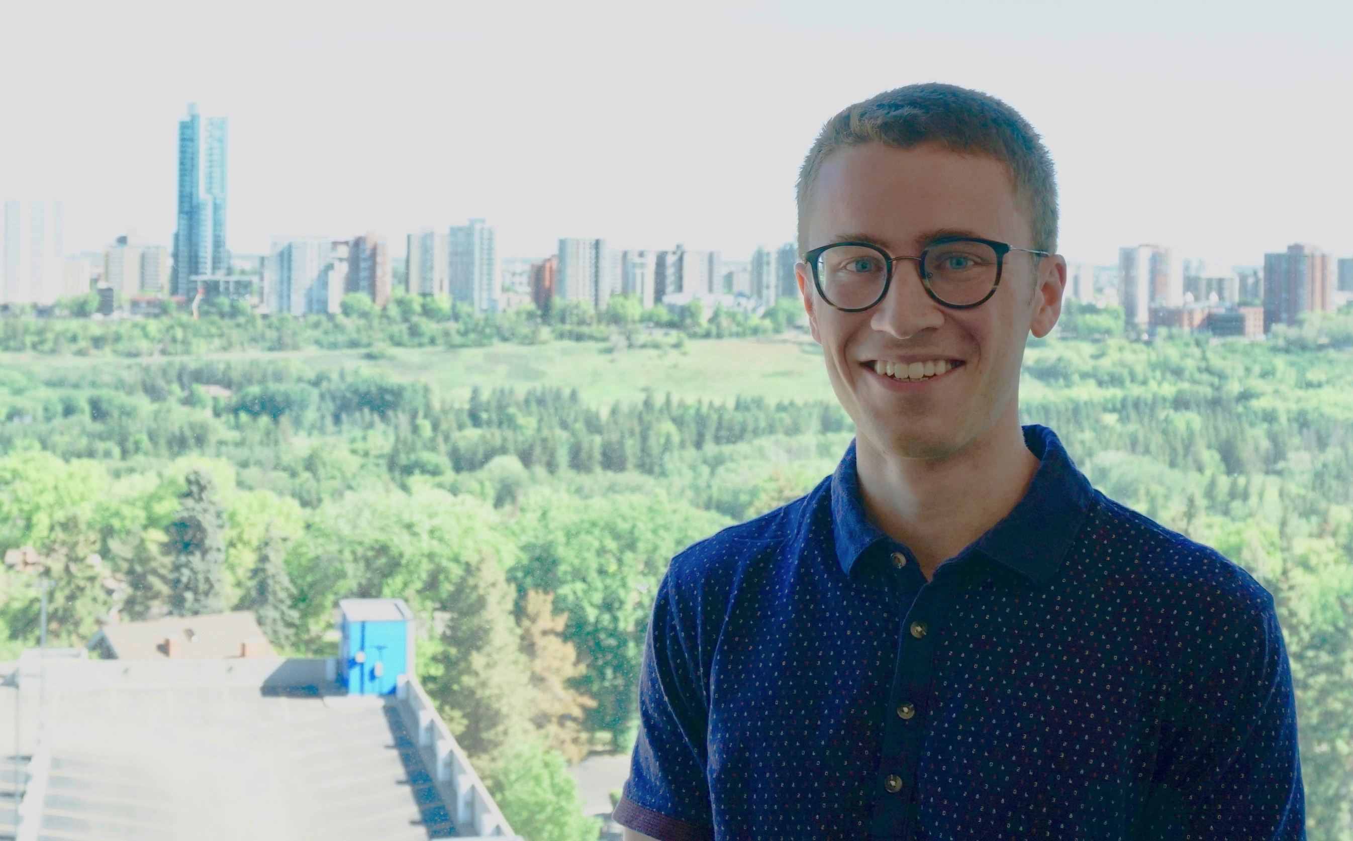 Scott Wilson, engineering physics co-op program graduate, and winner of the Governor General's Silver Medal and the CD Howe Memorial Fellowship for having the highest academic standing in the Faculty of Engineering
