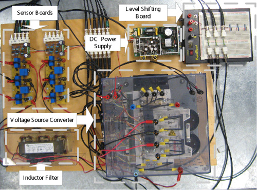 Labelled picture of circuitry