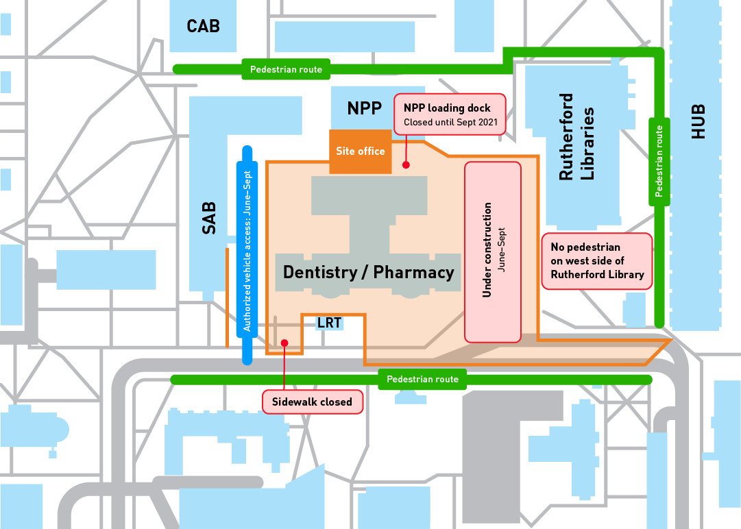Dentistry Pharmacy June September map