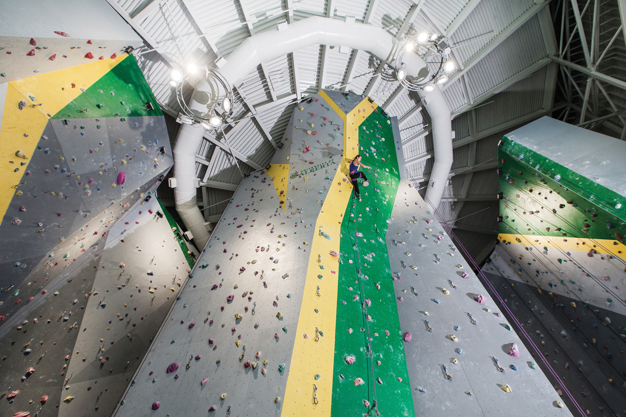 UAlberta Climbing Centre (shot by CURTIS COMEAU)