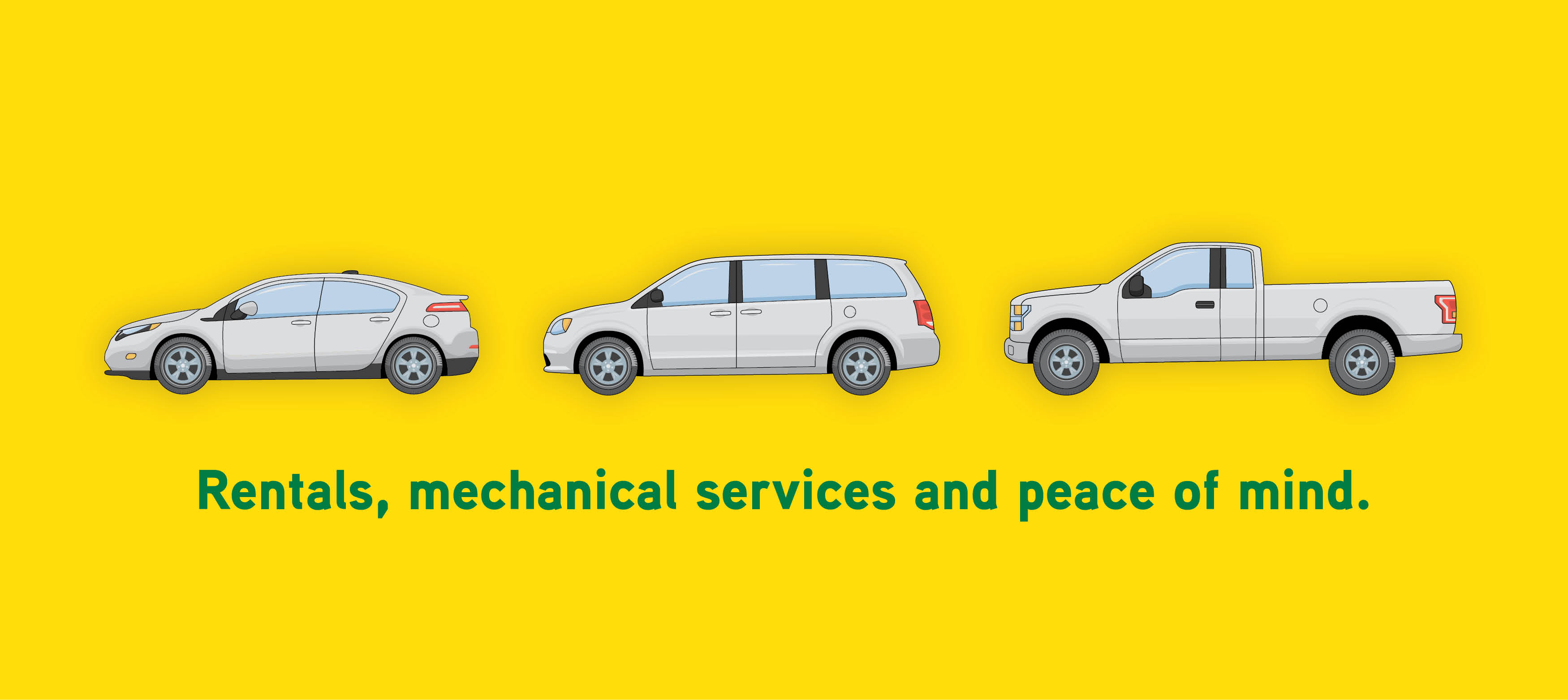 Rentals, mechanical services and peace of mind.