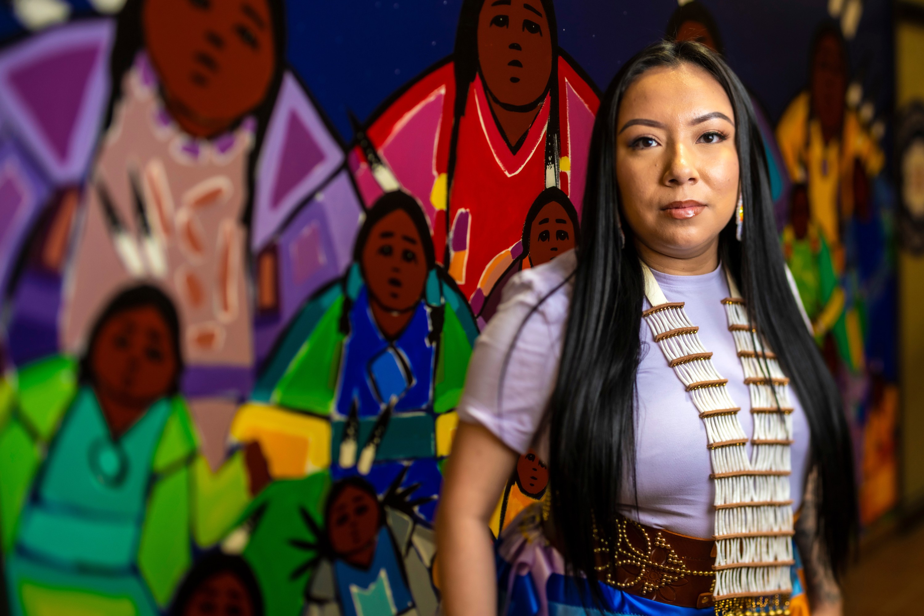 Danni Okemaw is a student facilitator of the Indigenous Language Club