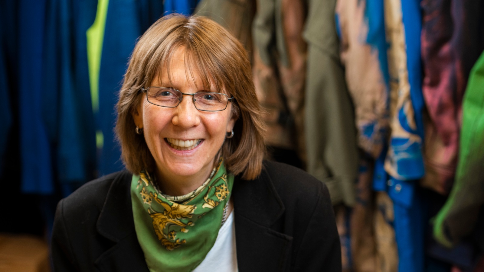 Textiles scientist Patricia Dolez