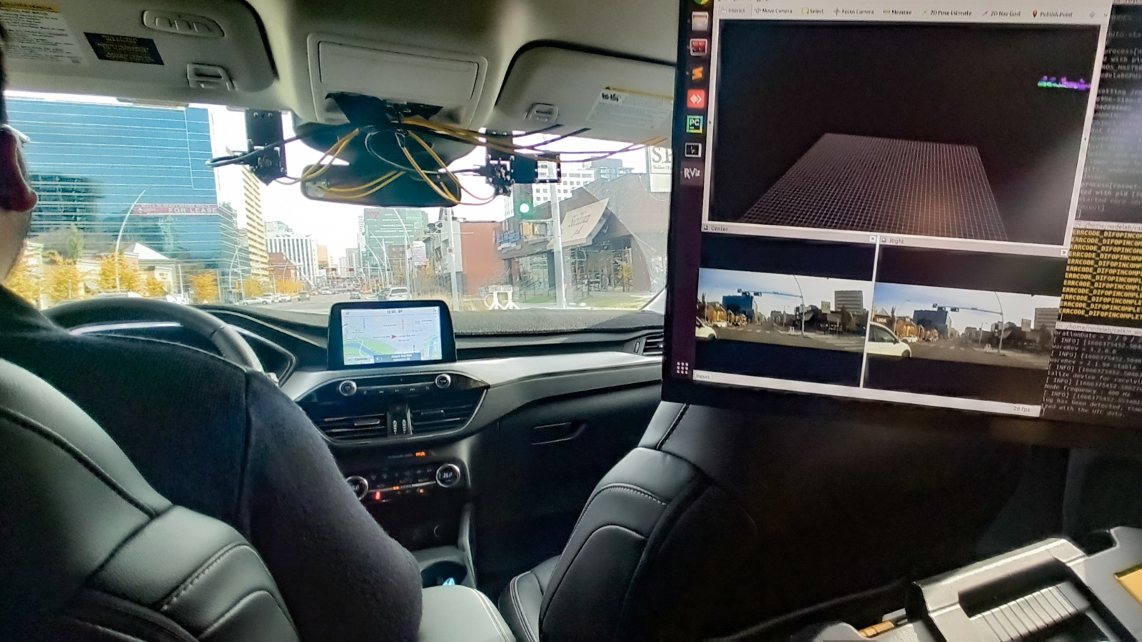 U of A engineering researchers are developing an AI-powered “shared perception” system for autonomous vehicles