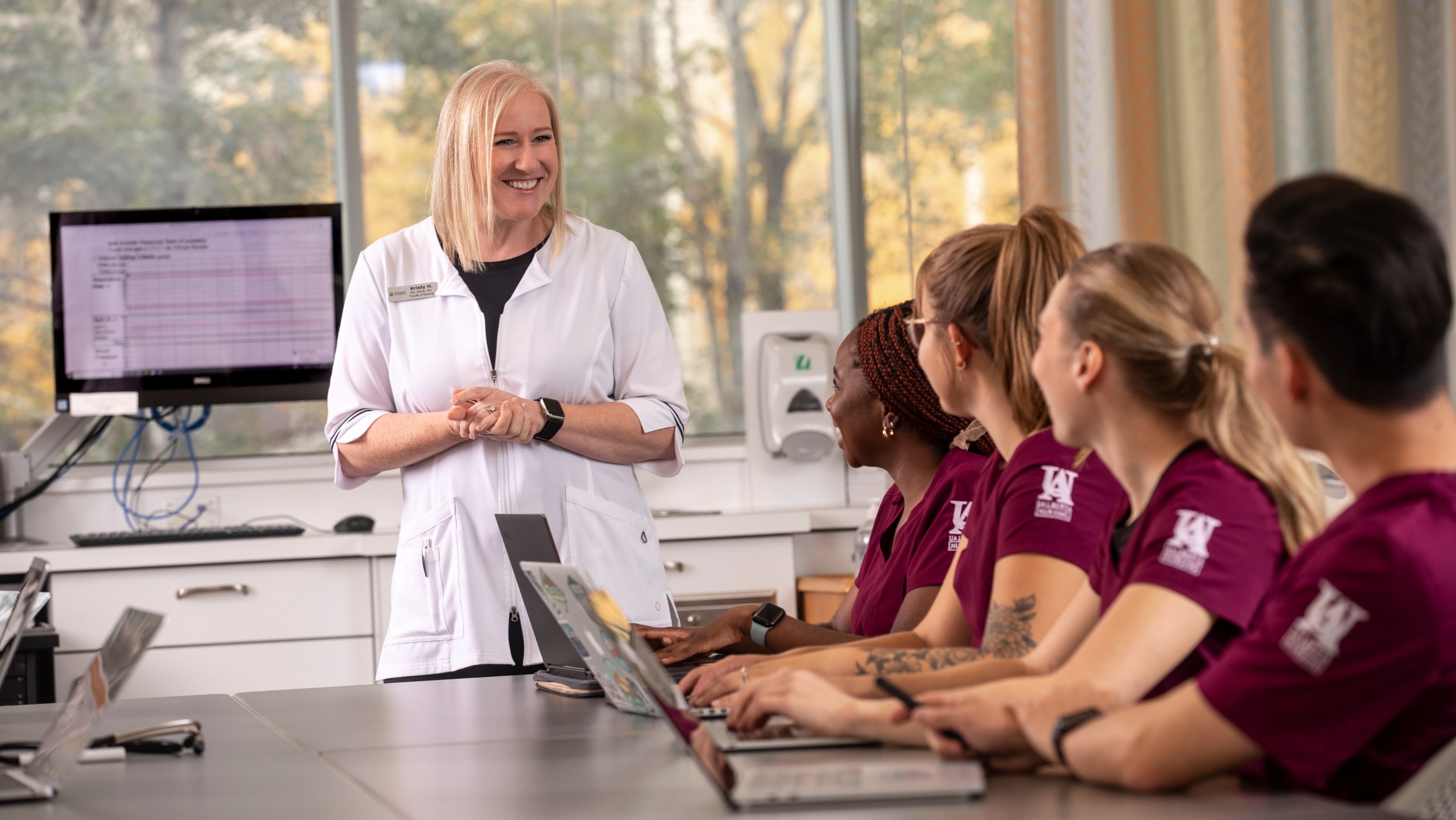 University of Alberta nursing students attend a class. (Photo: Laughing Dog Photography)
