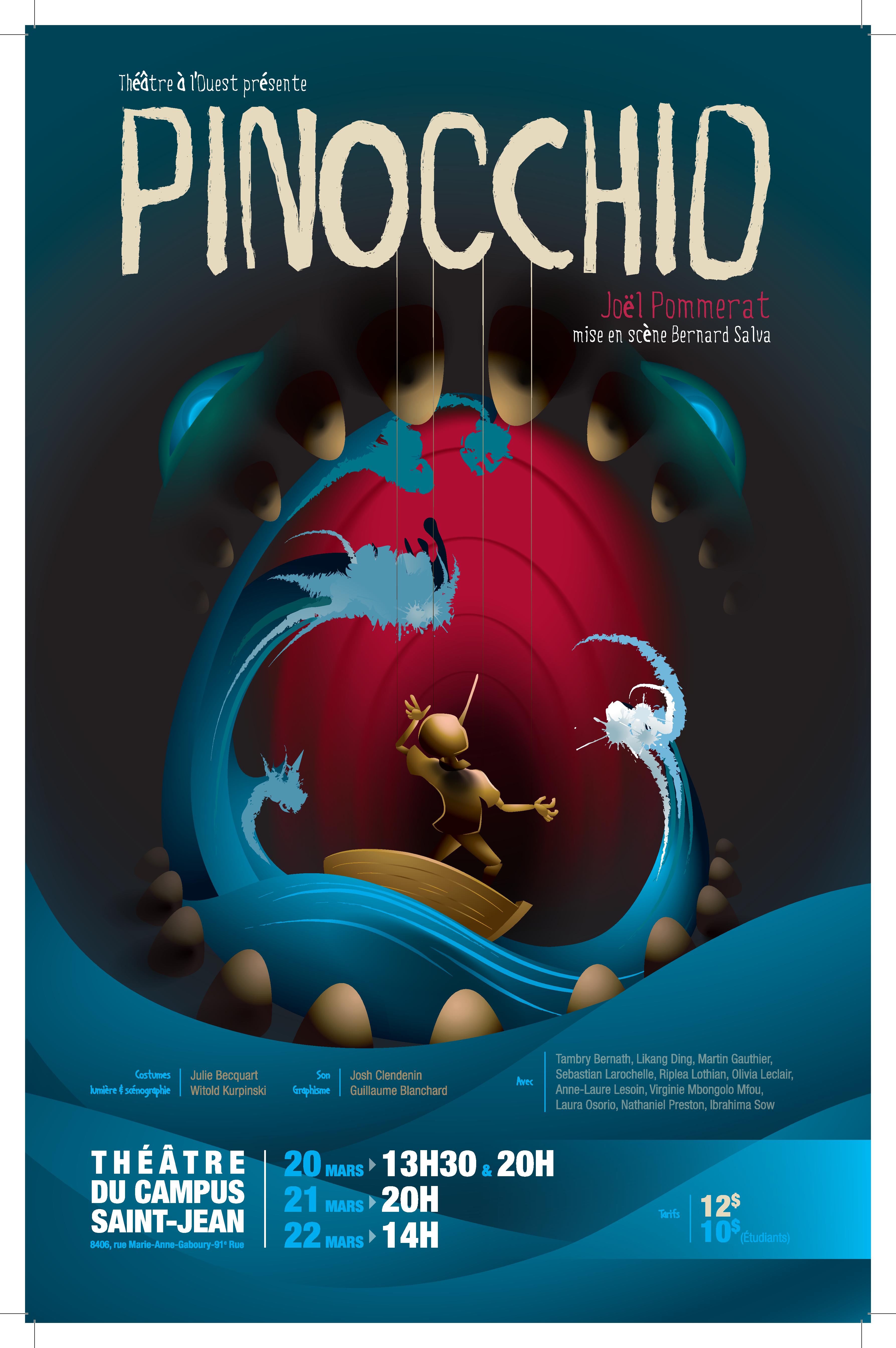 Poster from Pinocchio in 2015