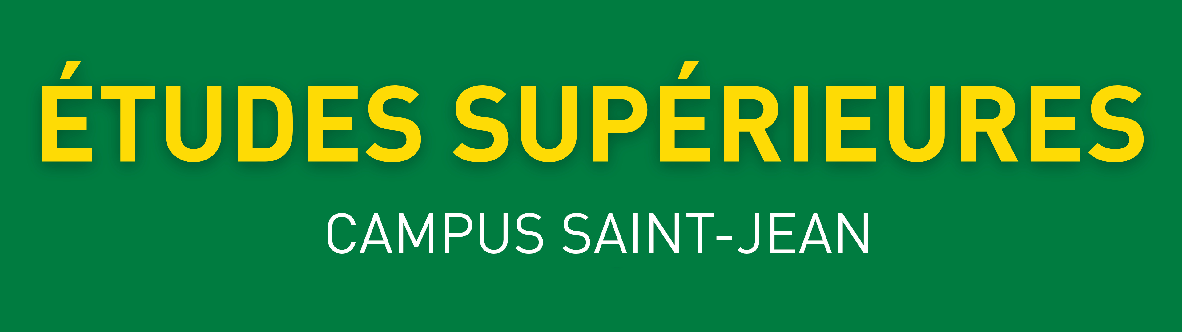 Études Supérieures Campus Saint-Jean