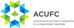 Logo de l'Association des collèges et universités de la francophonie Canadienne