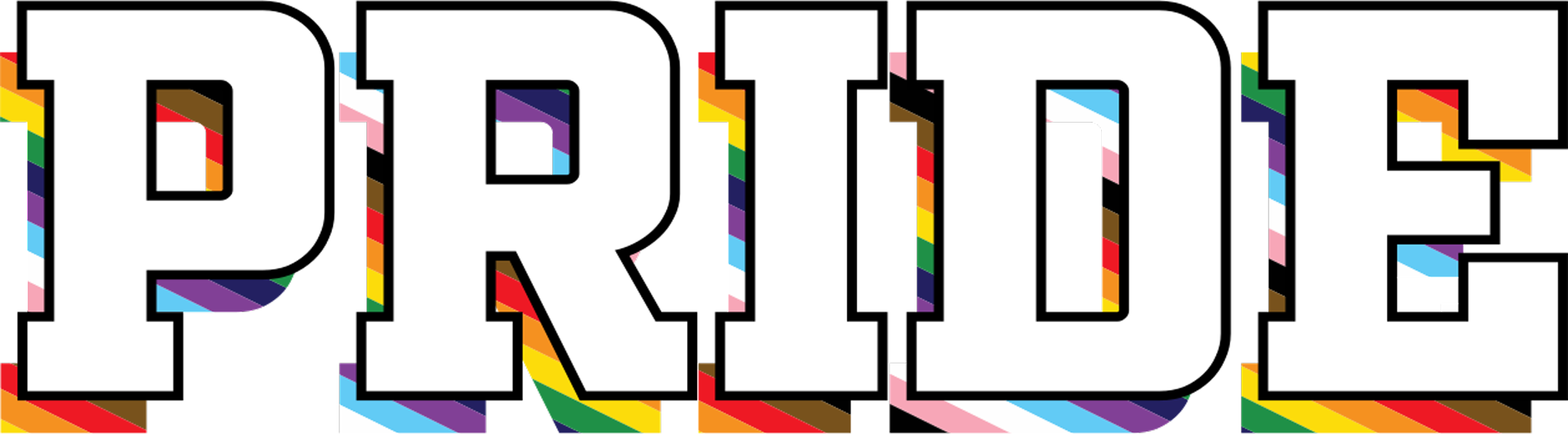UA Graphic in Pride rainbow colours
