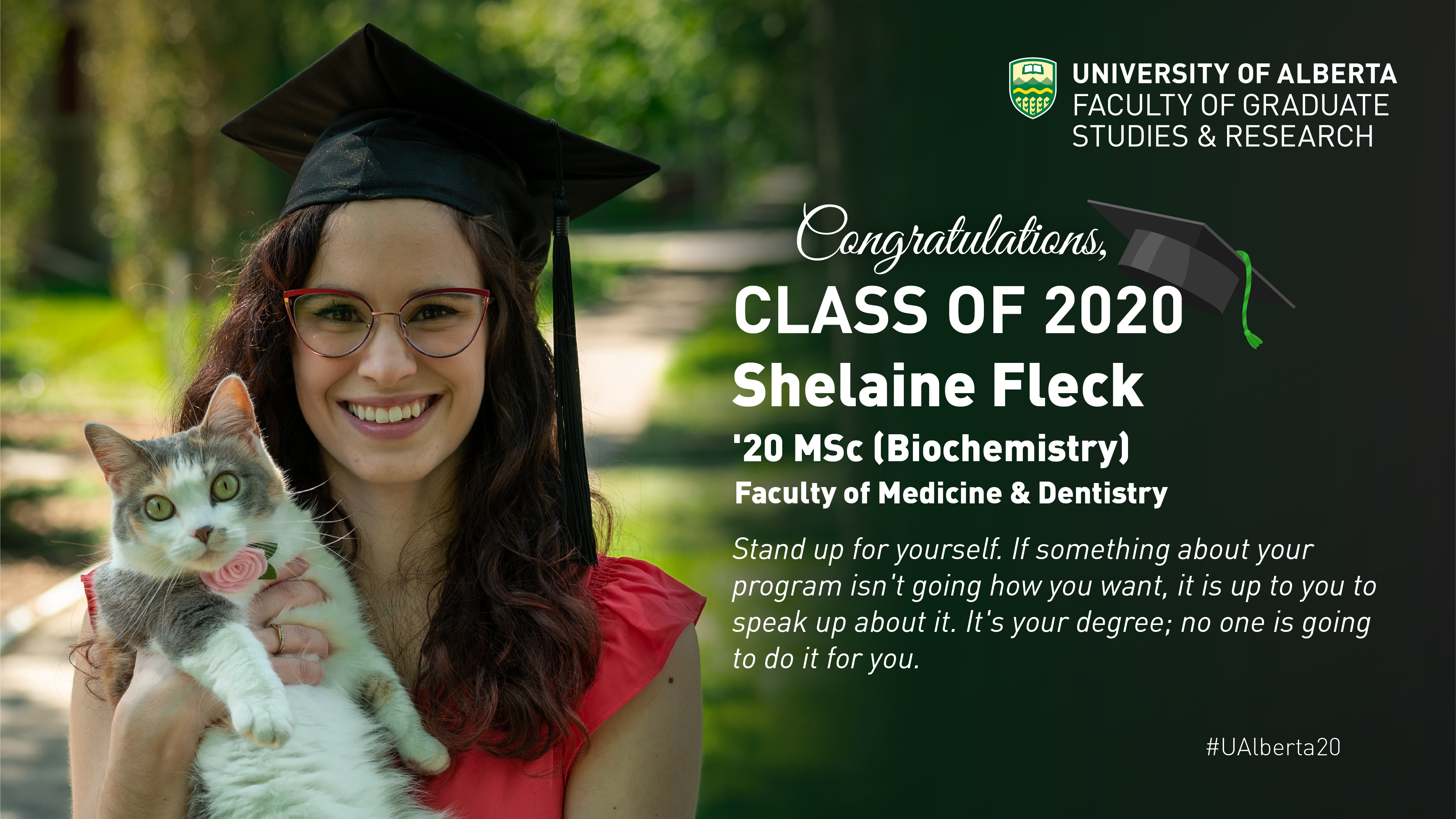 Insight from our Graduates | Shelaine Fleck
