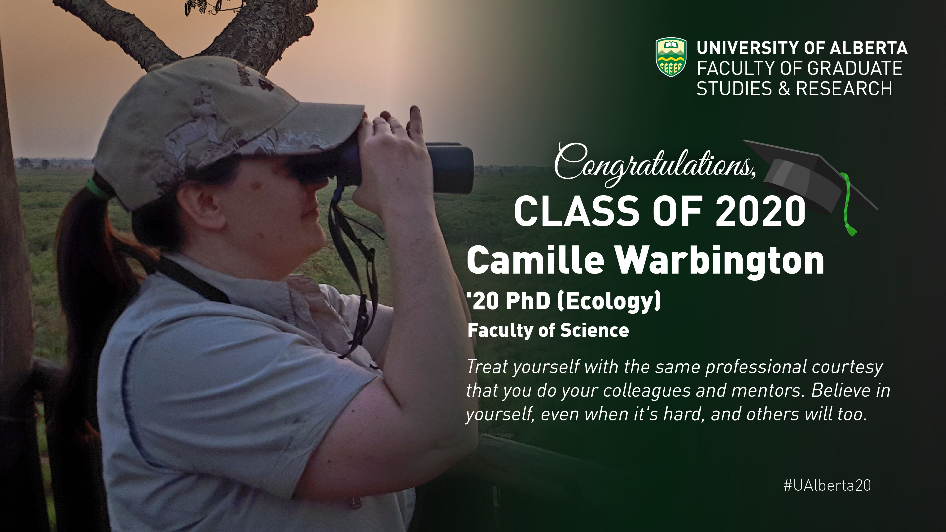 Insight from our Graduates | Camille Warbington
