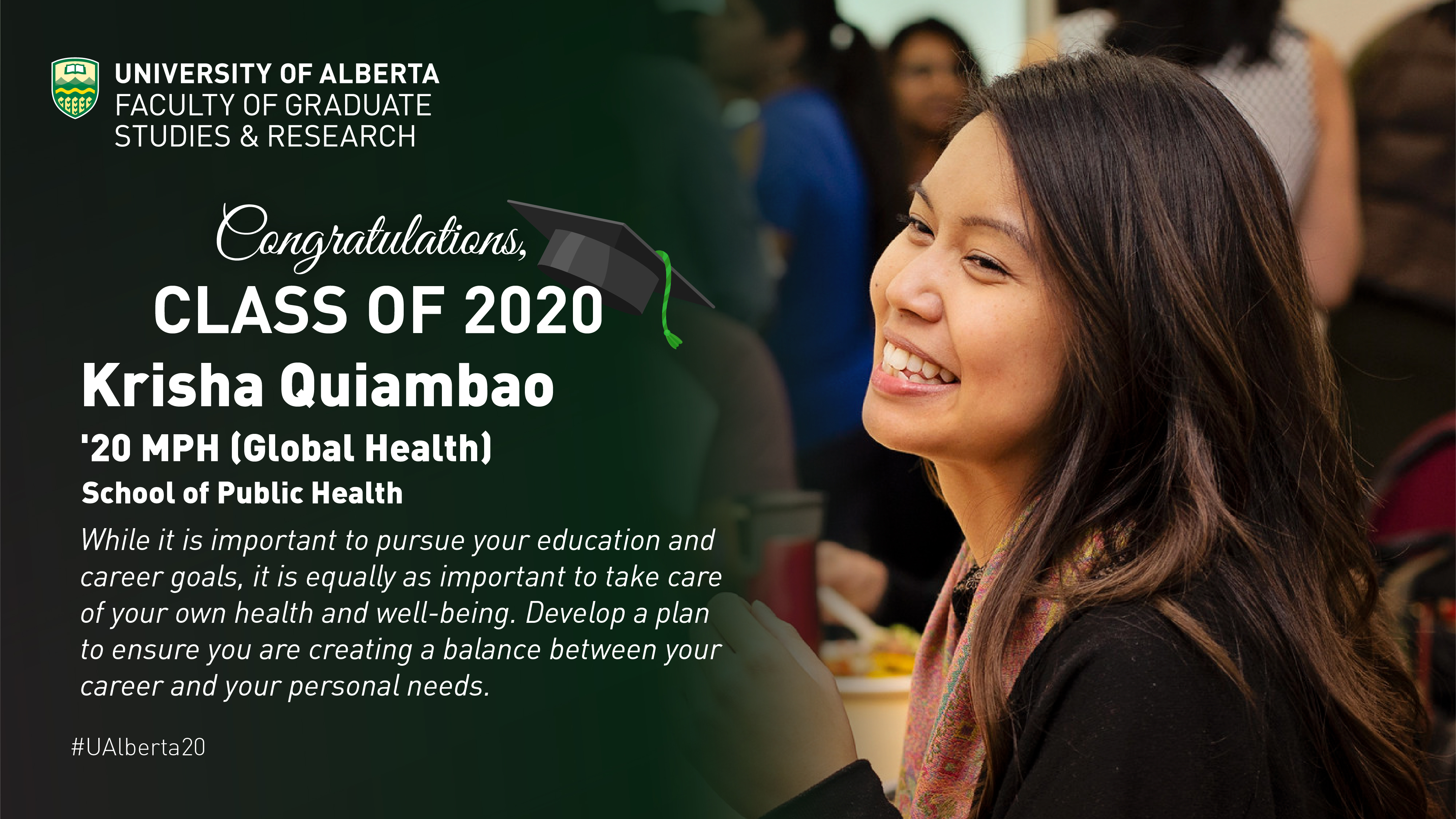 Insight from our Graduates | Krisha Quiambao