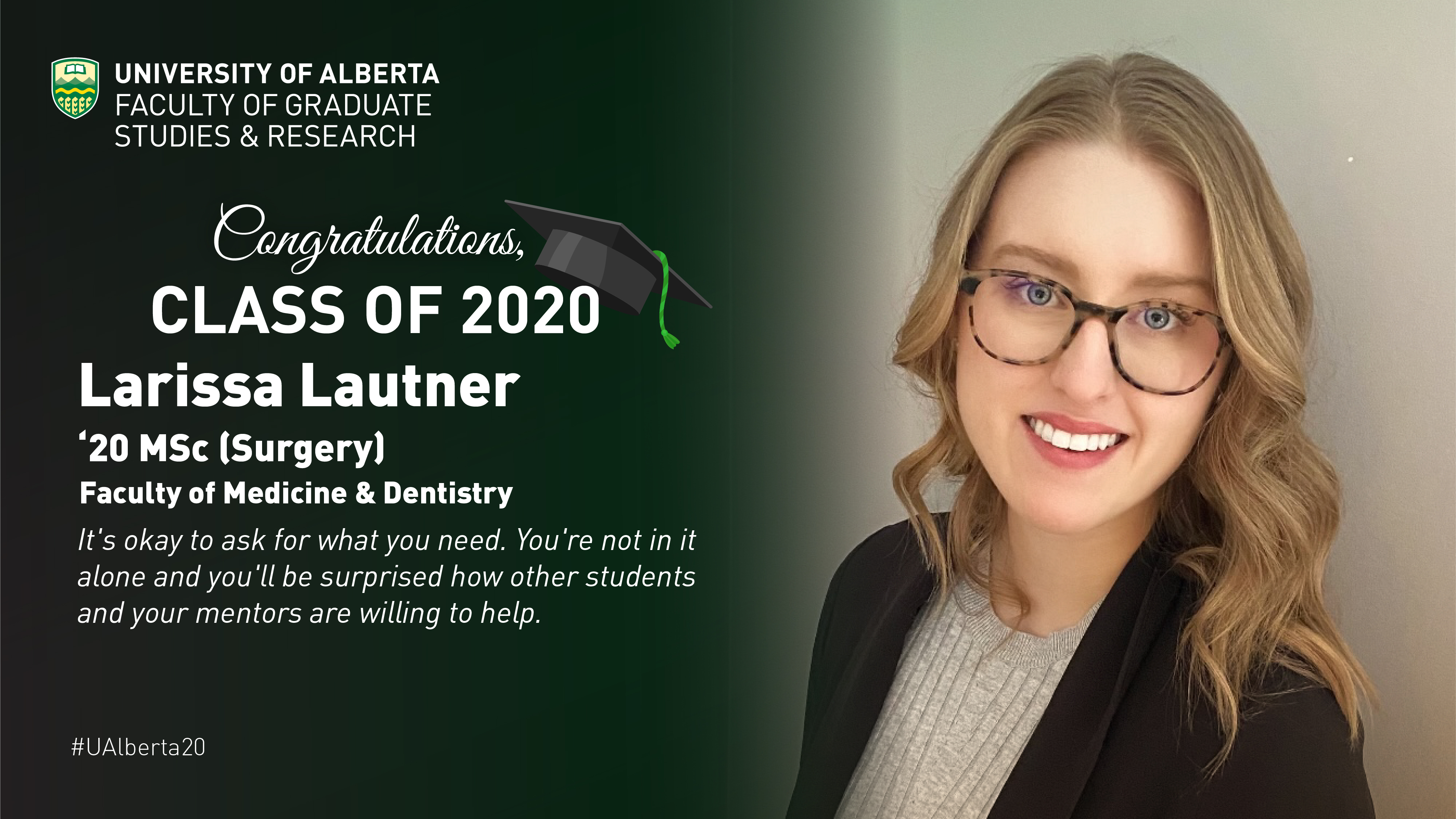 Insight from our Graduates | Larissa Lautner