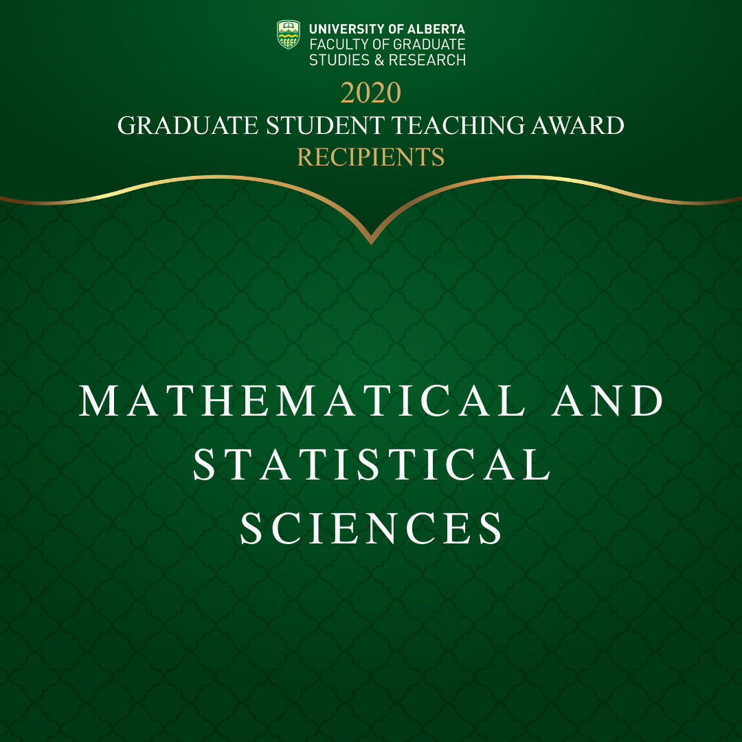 Mathematical and Statistical Sciences