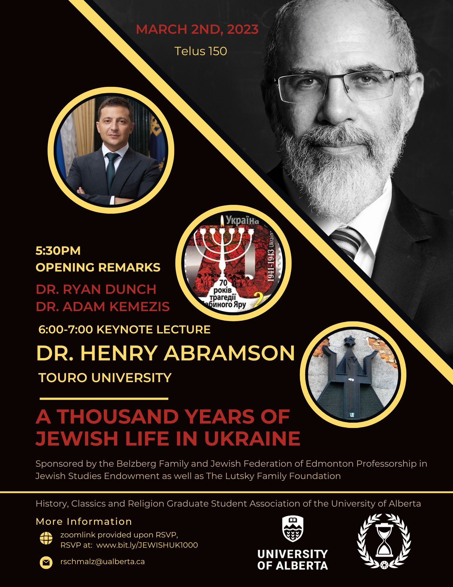 Lecture Flyer - Dr. Henry Abramson