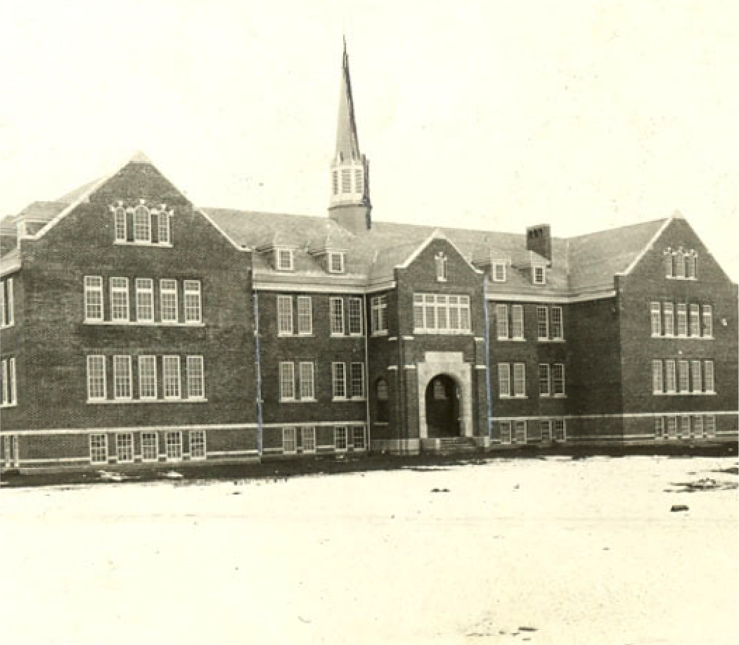 Edmonton Residential School building, near St. Albert, AB, 1925-1936