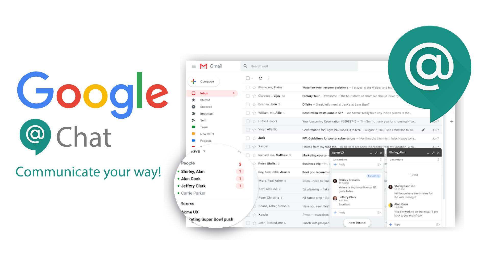 communicate your way with google chat