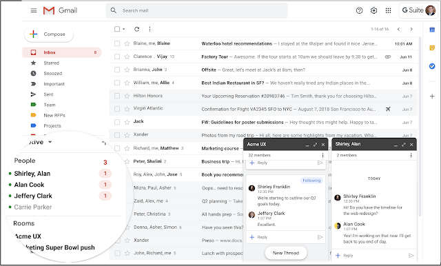 Chat in Gmail