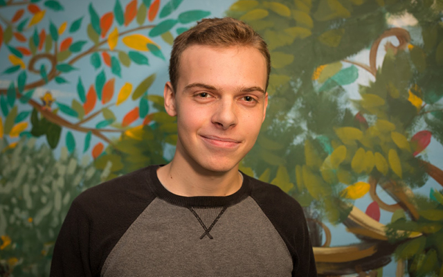 Adrien Ooms, from Belgium, lived at I-House UAlberta