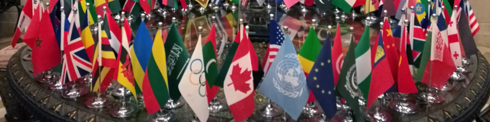 Image of world flags